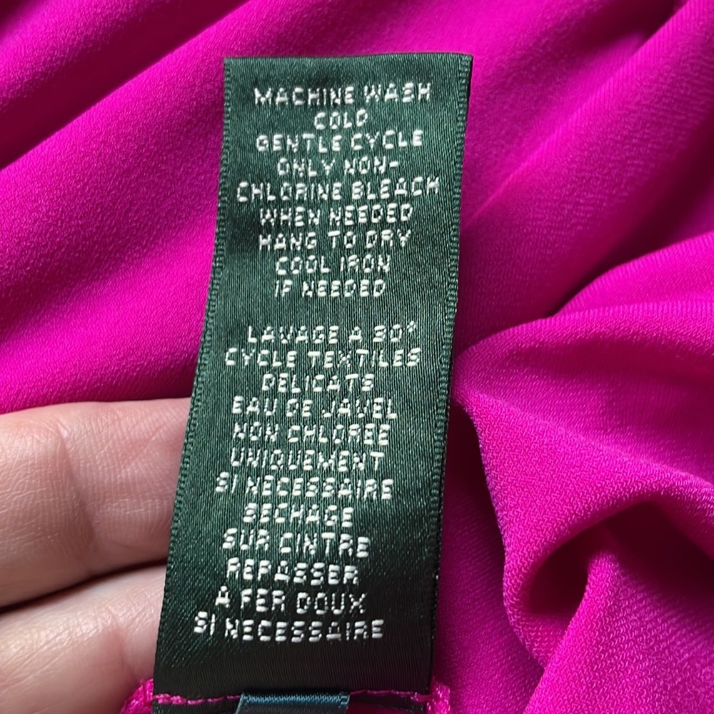 Ralph Lauren dress. Gorgeous!! Worn a few times in excellent preowned condition - Picture 11 of 11